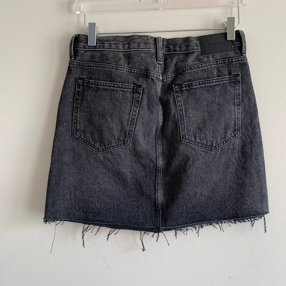 ❌Everlane The Denim Skirt Jean mini washed black - Picture 10 of 11